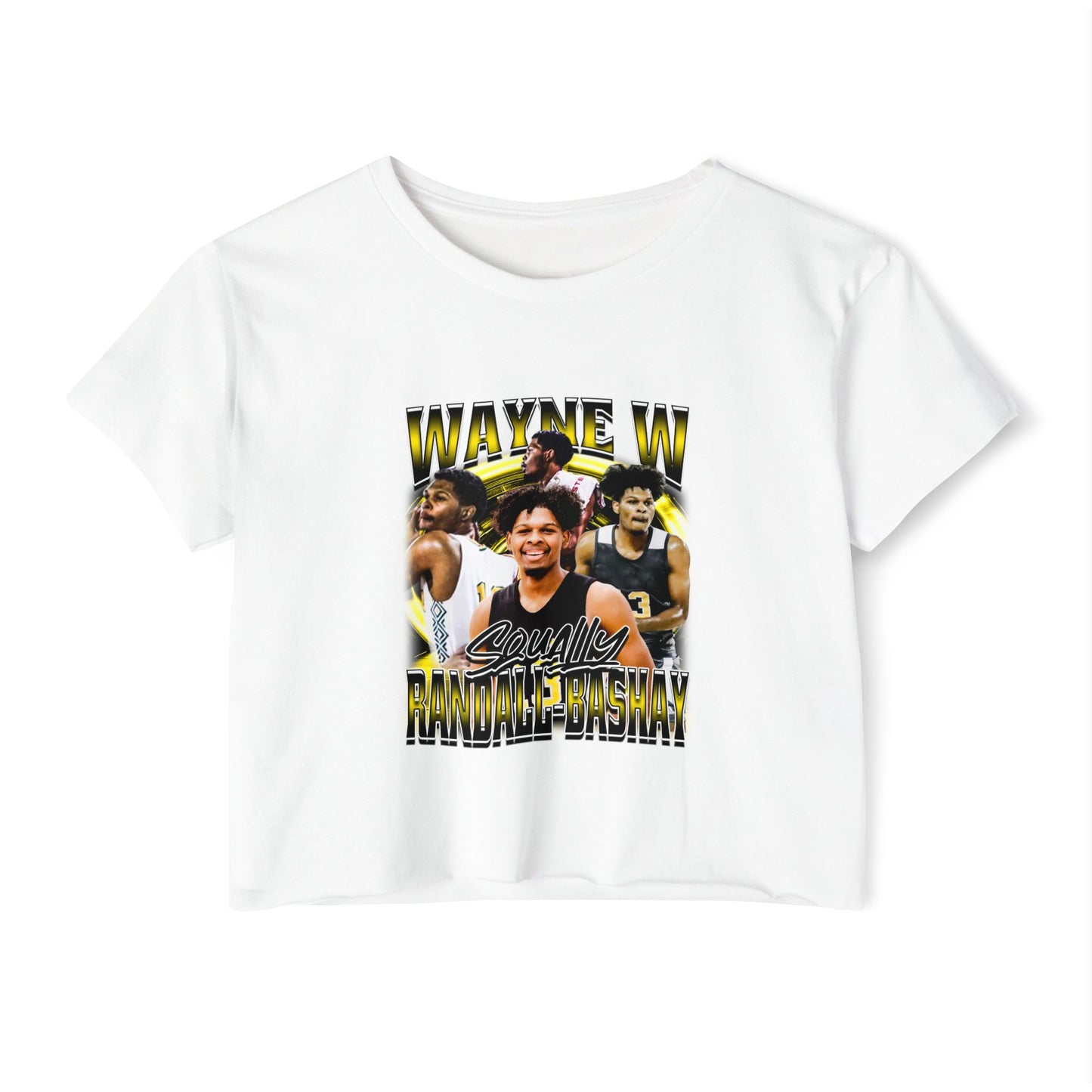 Wayne W Randall-Bashay Women's Crop Top