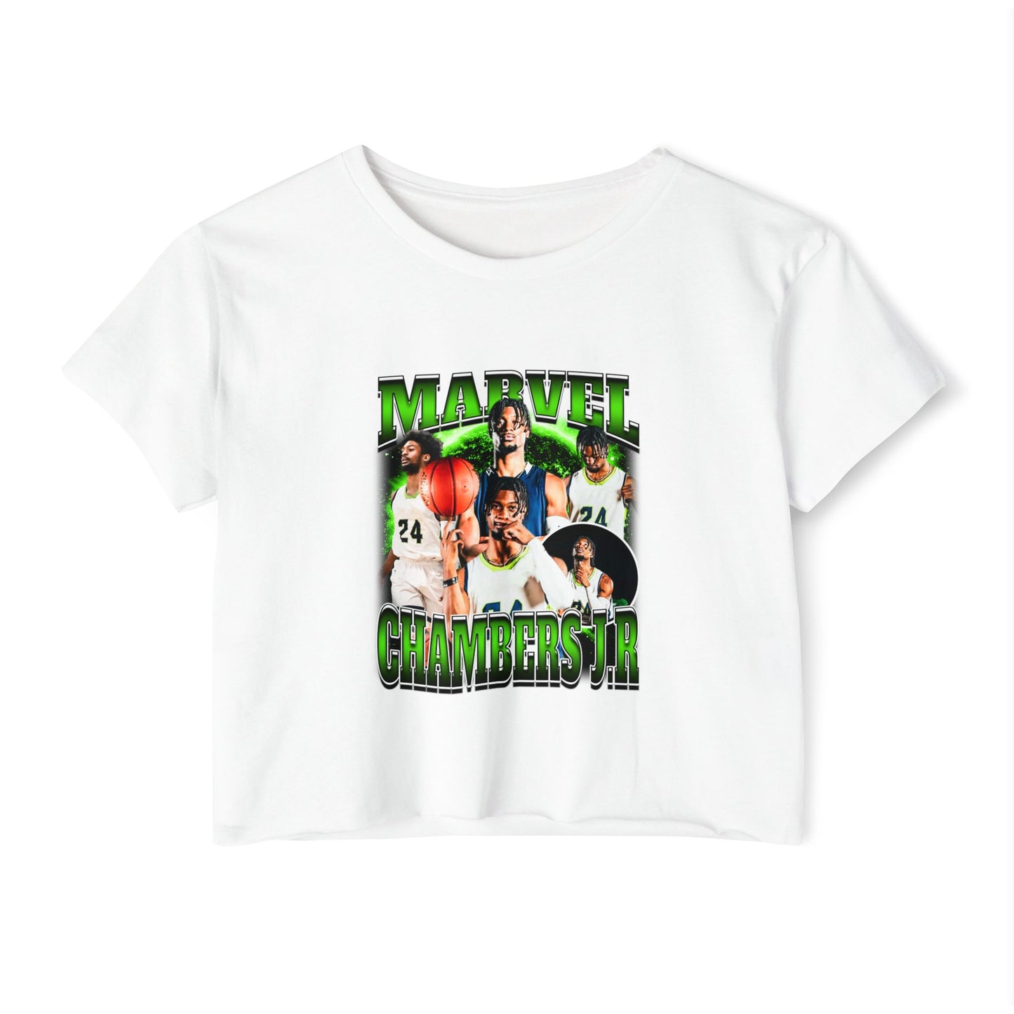 Marvel Chambers Jr Women's Crop Top