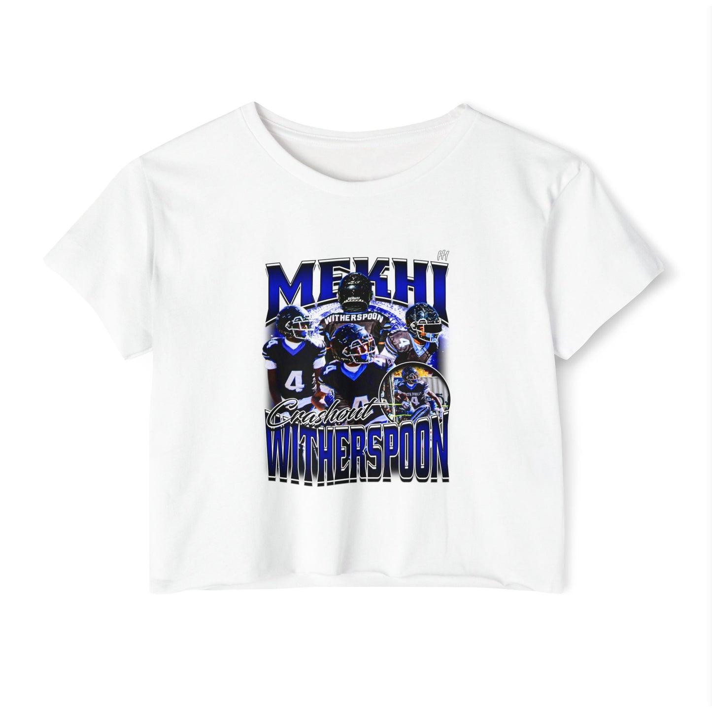 Mekhi Witherspoon 2 Women's Crop Top