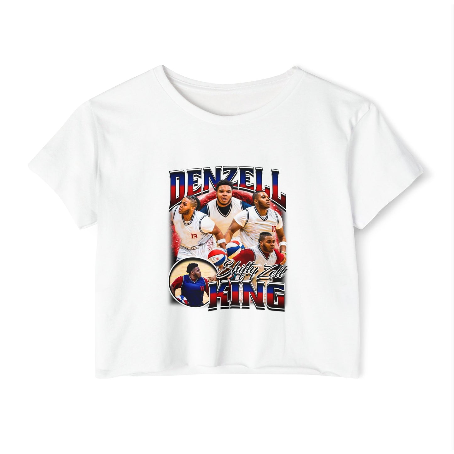 Denzell King Women's Crop Top
