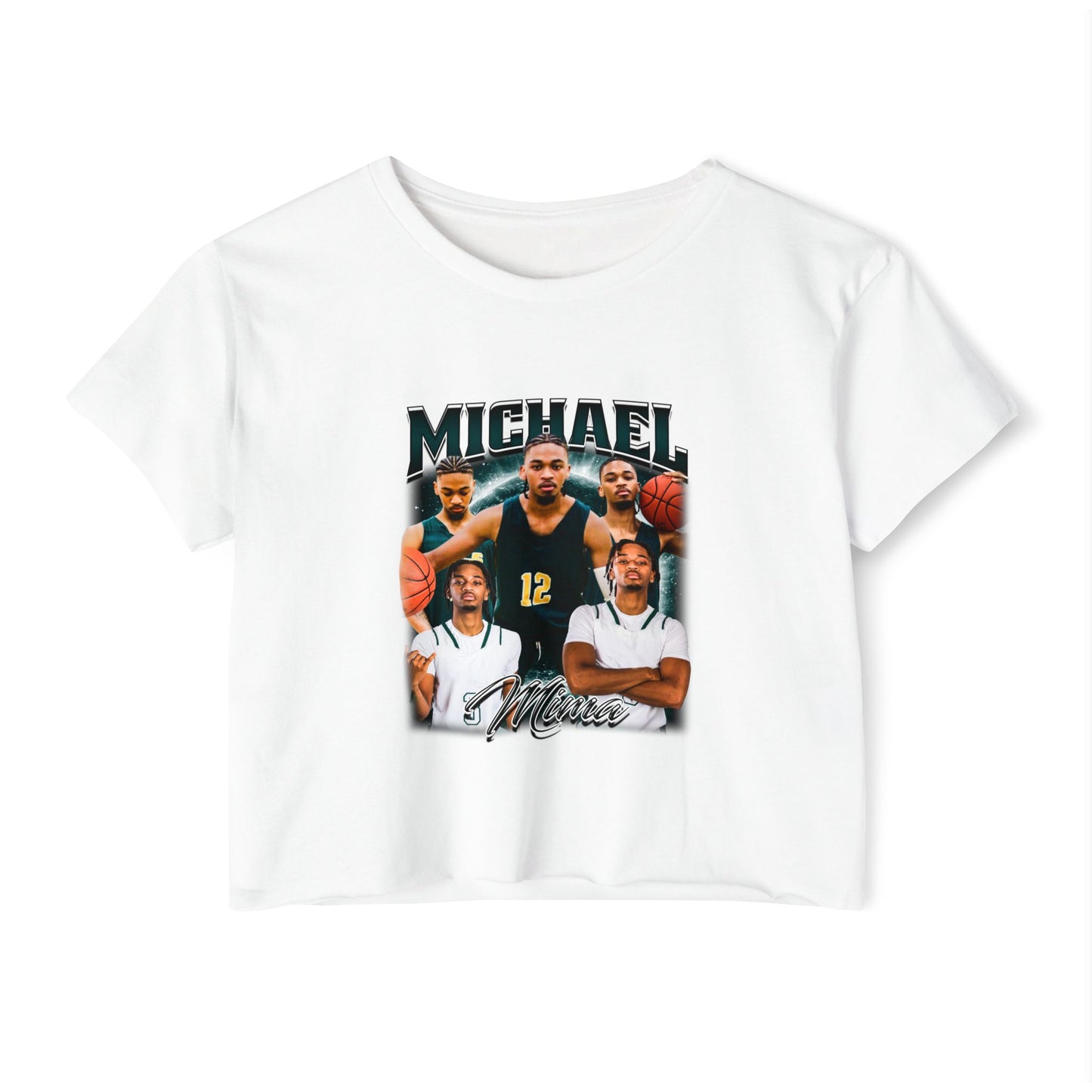 Michael Mima Women's Crop Top