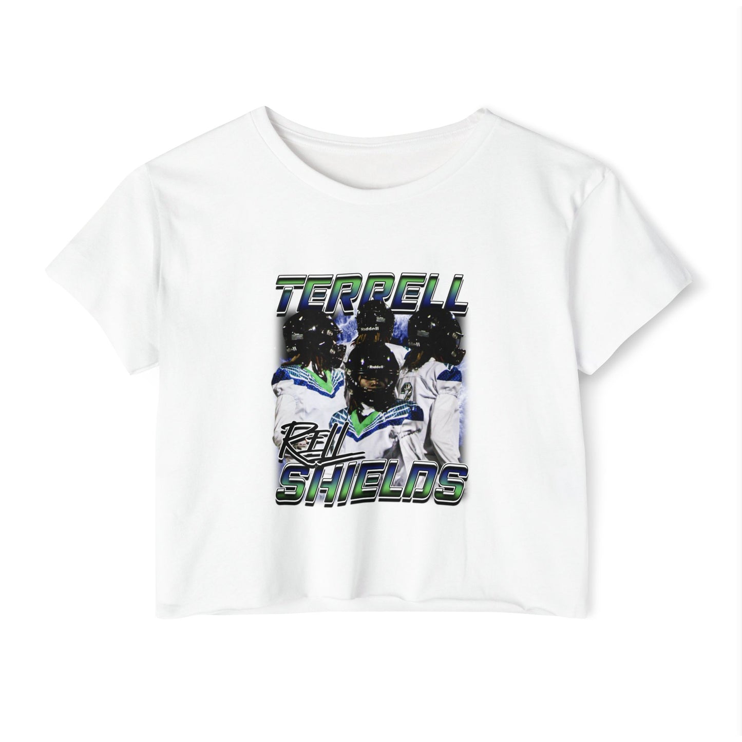 Terrell Shields Women's Crop Top