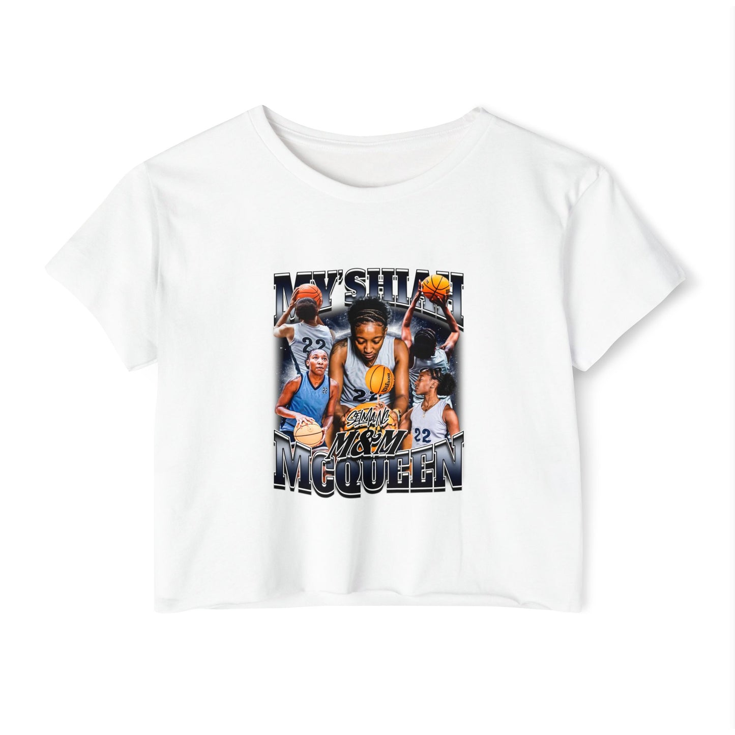 My'Shiah McQueen Women's Crop Top