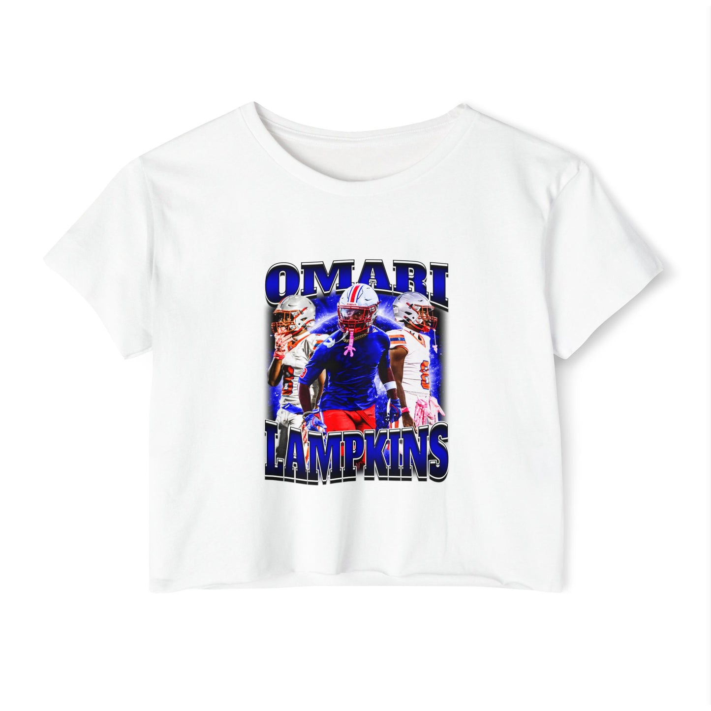 Omari Lampkins Women's Crop Top