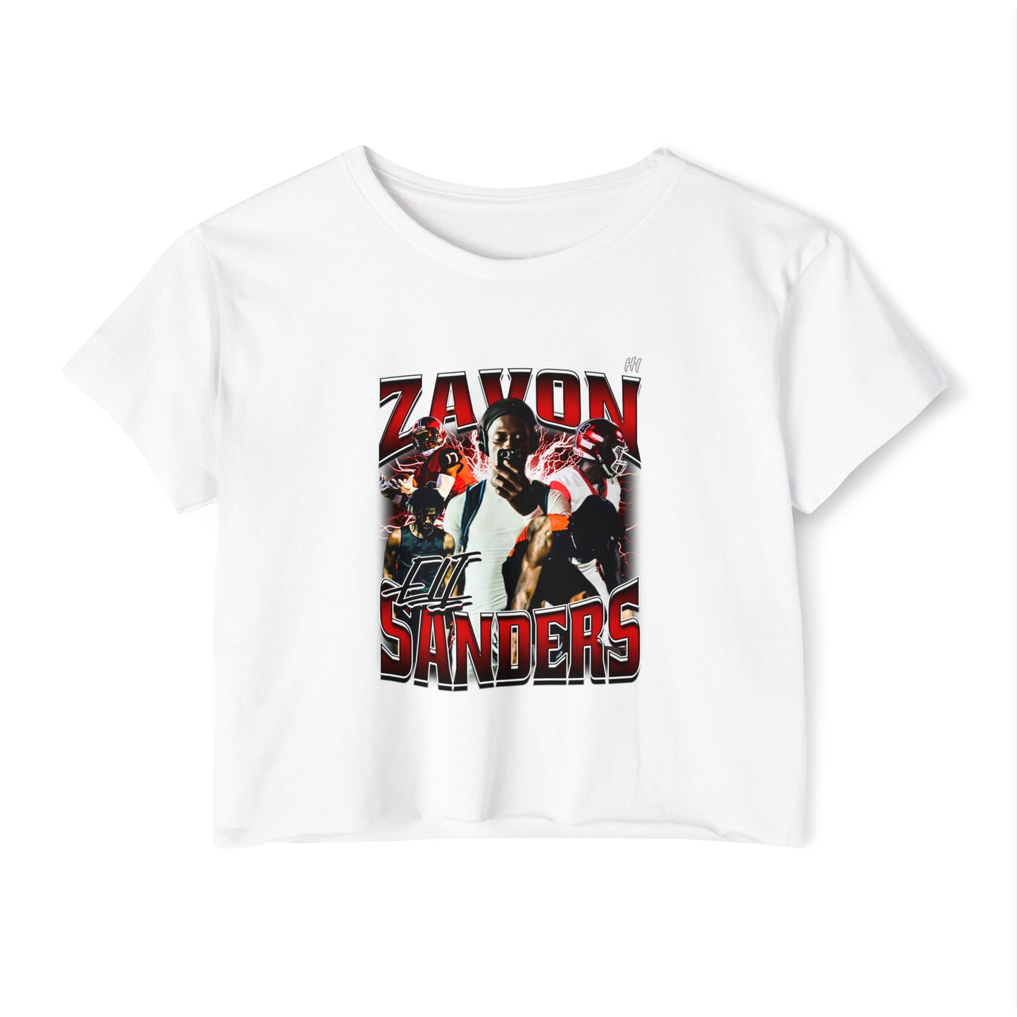 Zavon Sanders Women's Crop Top