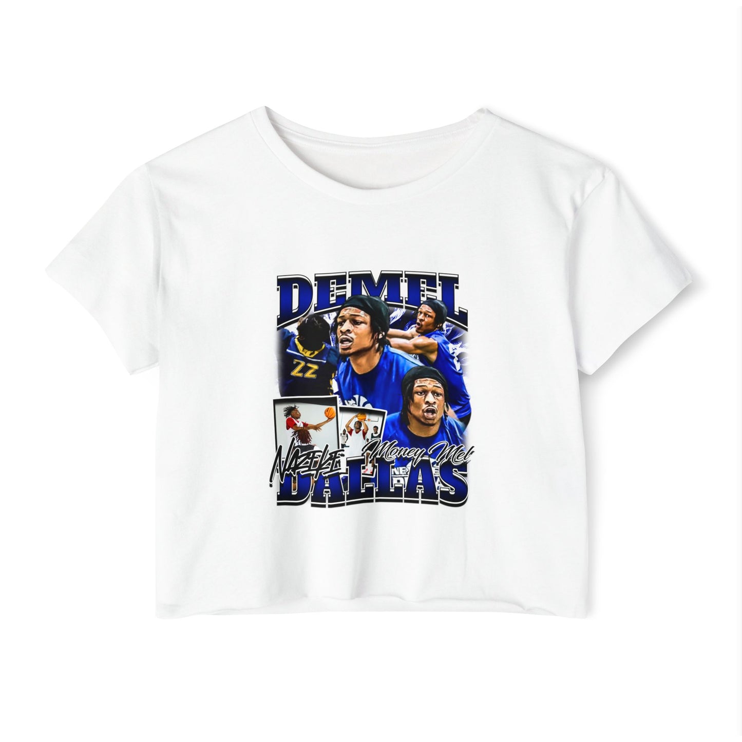 Demel Nazeke Dallas Women's Crop Top