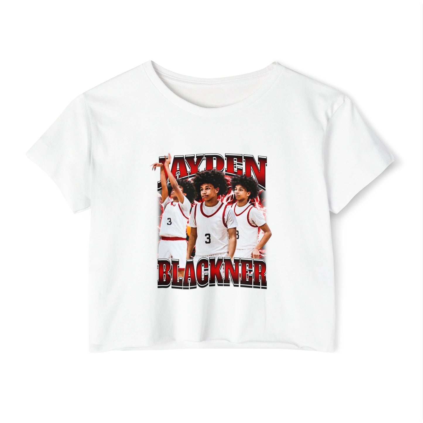 Jayden Blackner 1 Women's Crop Top