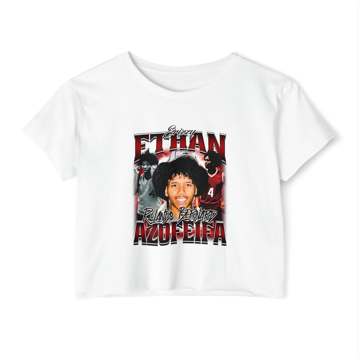 Ethan Rolando Bernard Azofeifa Women's Crop Top