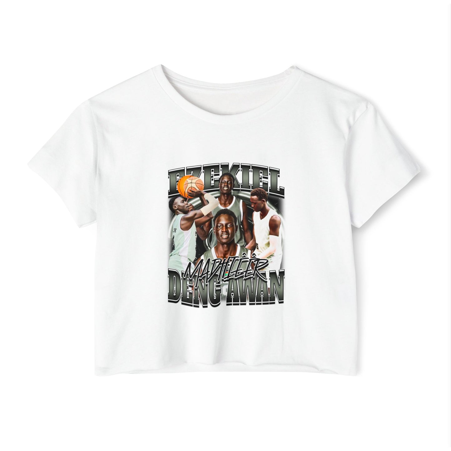 Ezekiel Deng Awan Women's Crop Top