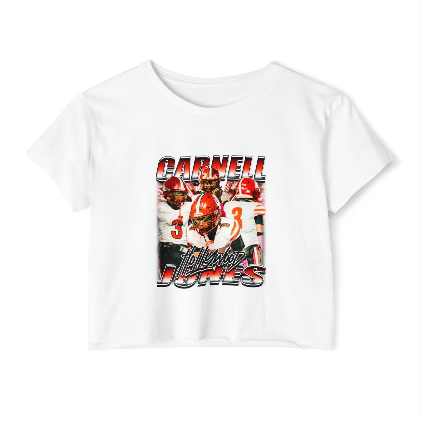 Carnell Jones Women's Crop Top