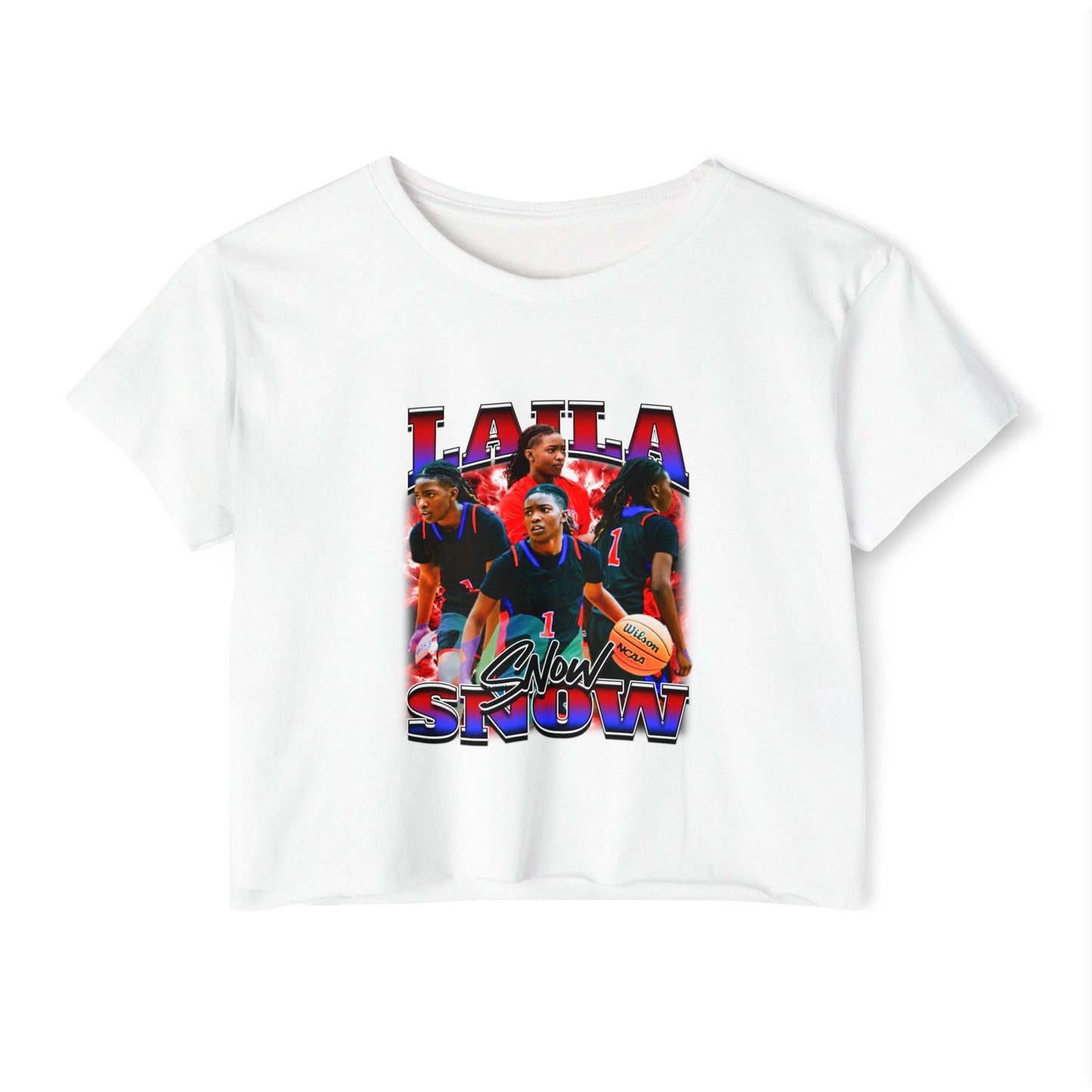 Laila Snow Women's Crop Top