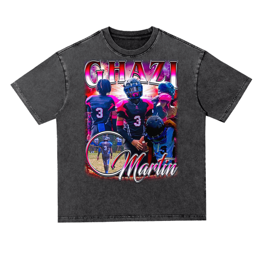 Ghazi Martin Oversized Acid wash T-shirt