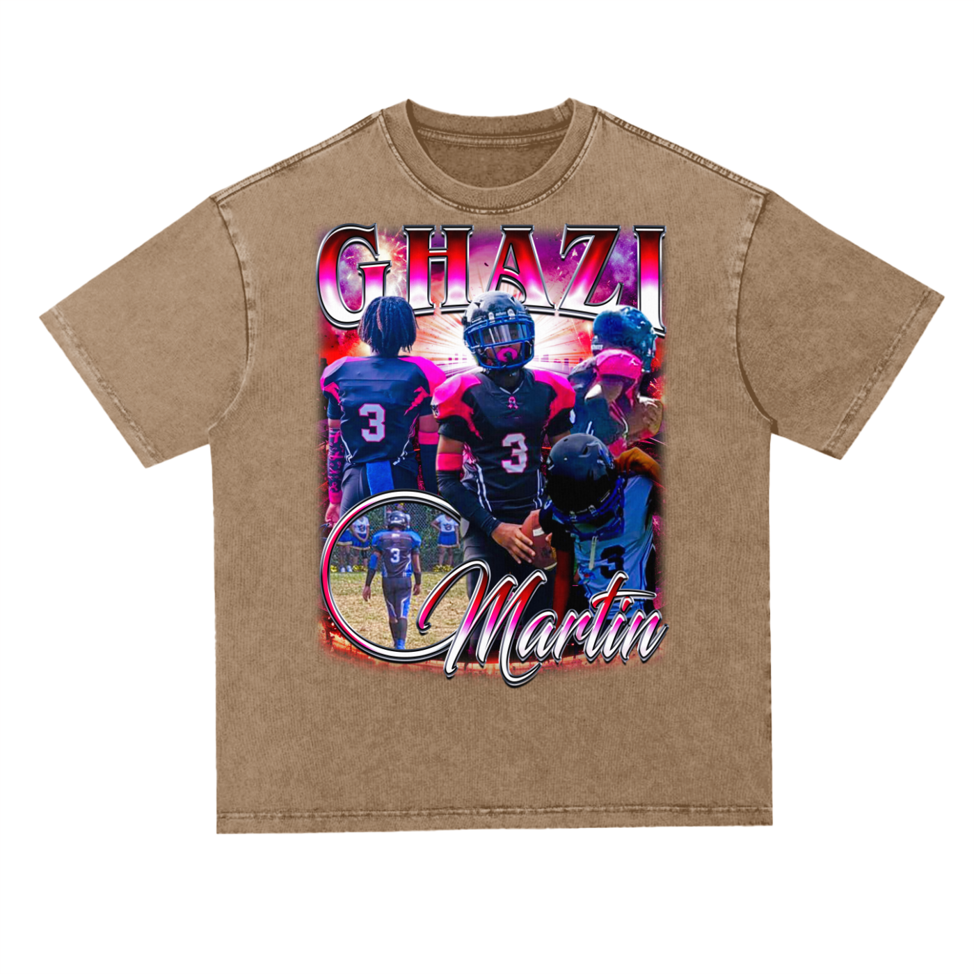 Ghazi Martin Oversized Acid wash T-shirt