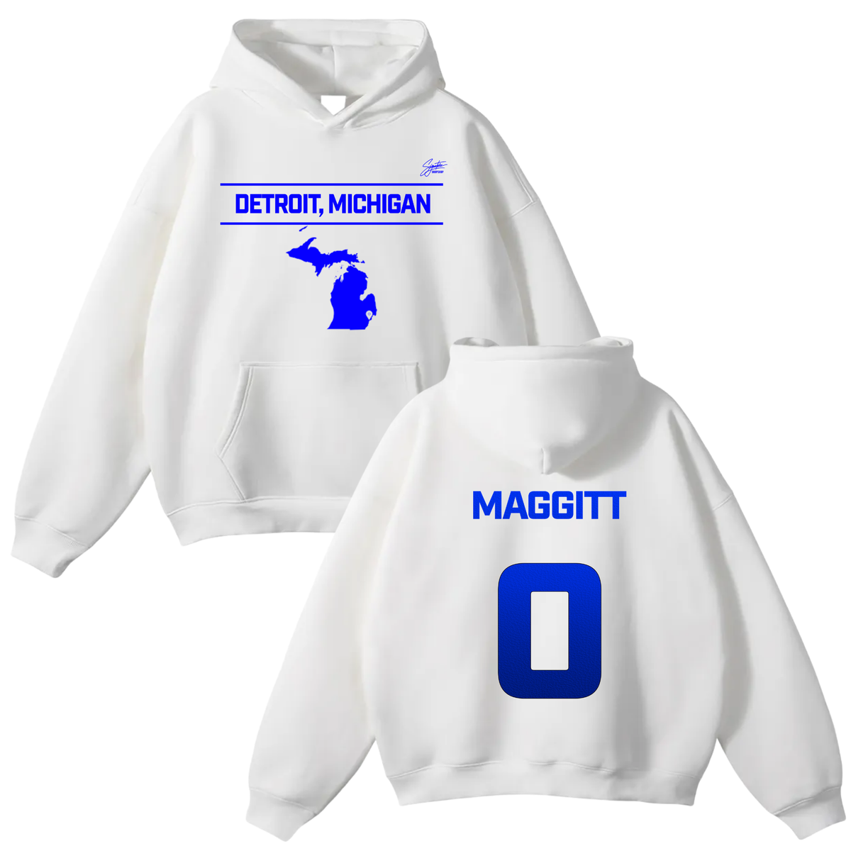 Dylan maggitt Oversize Fleeced Hoodie