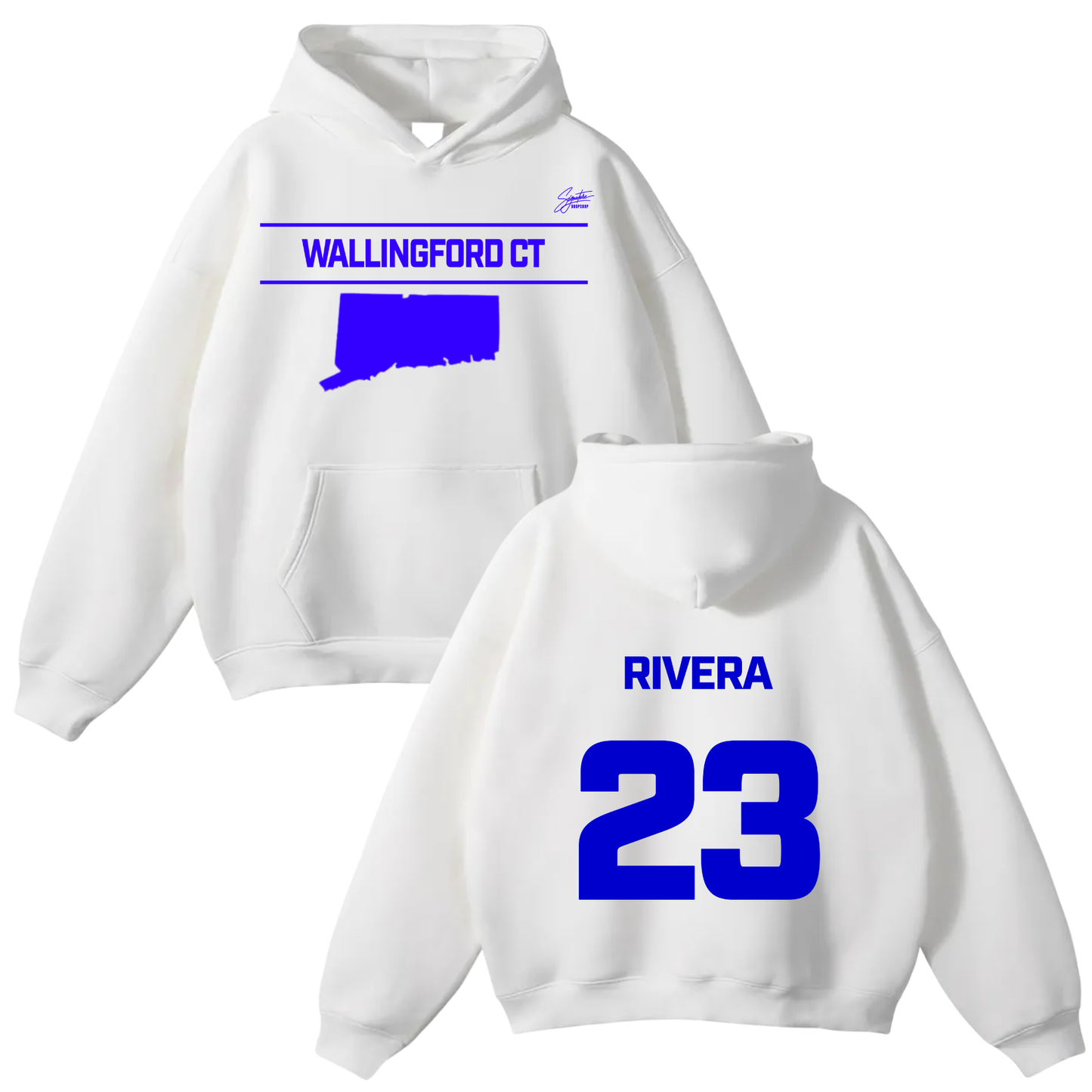 Christian Rivera Oversize Fleeced Hoodie