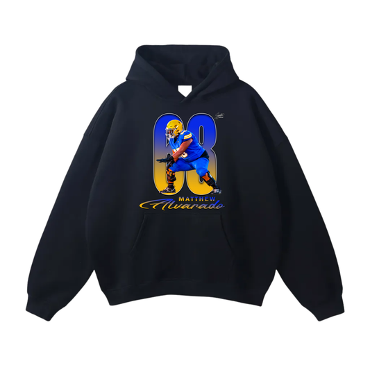 Matthew Alvarado Oversize Fleeced Hoodie