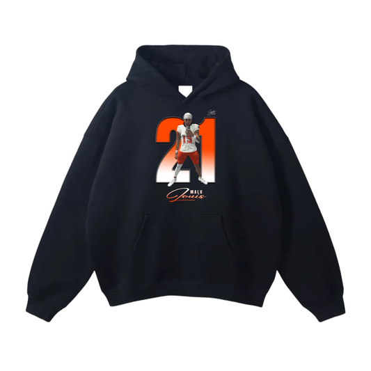 Jaiden Louis Oversize Fleeced Hoodie