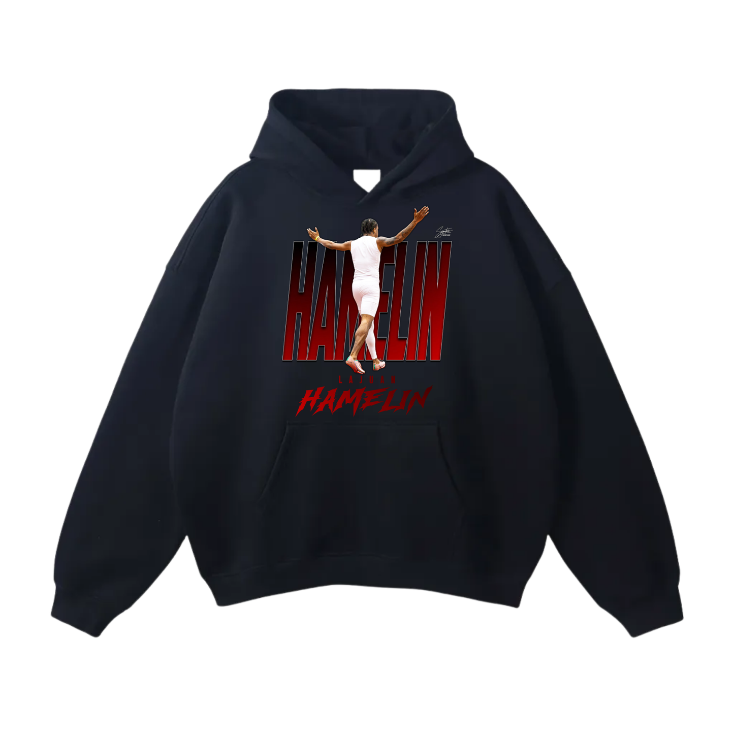 Lajuan Hamelin Oversize Fleeced Hoodie