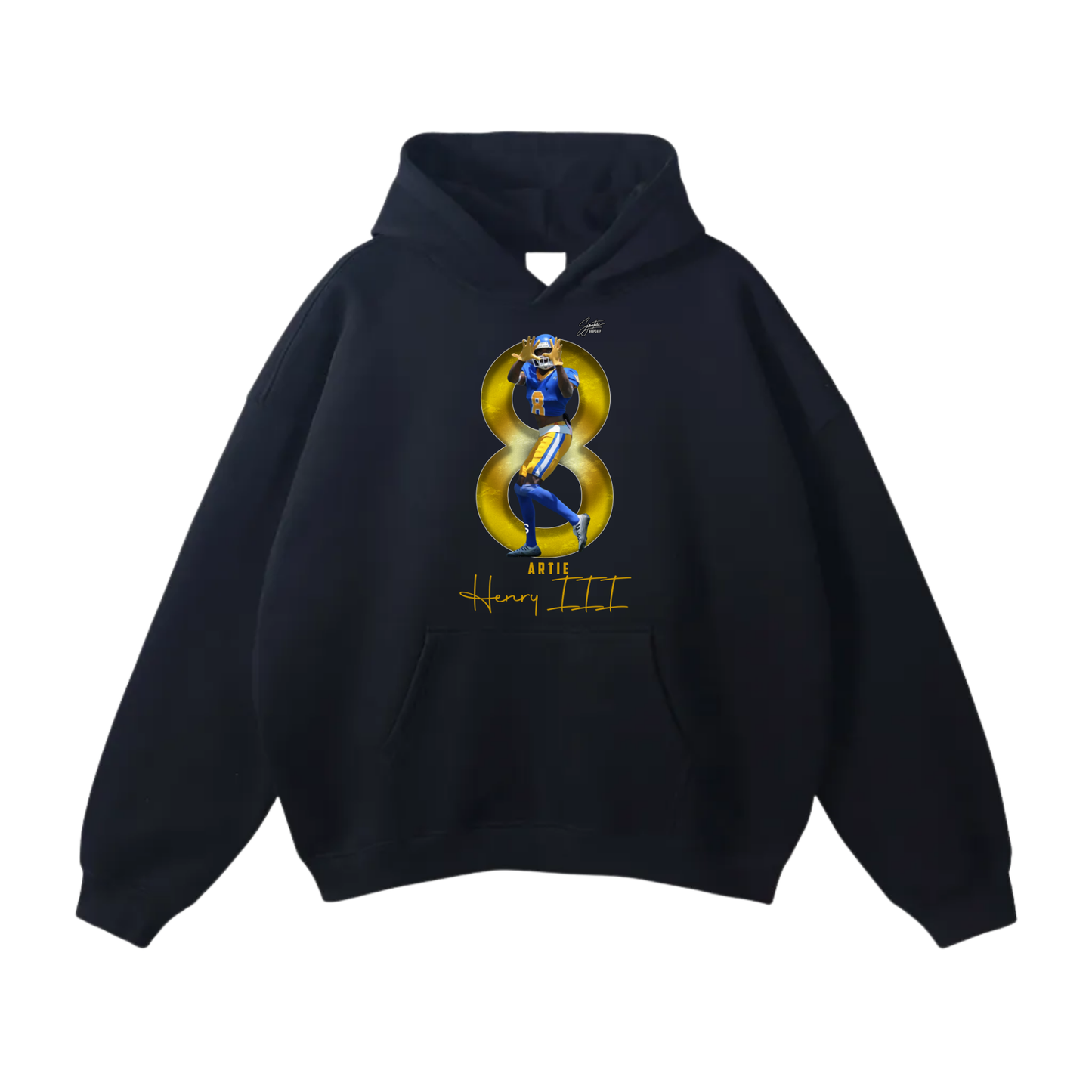 Artie Henry III Oversize Fleeced Hoodie