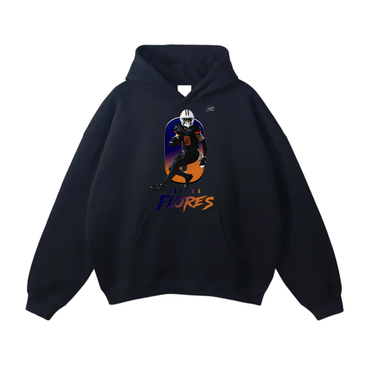 Jayden Flores Oversize Fleeced Hoodie