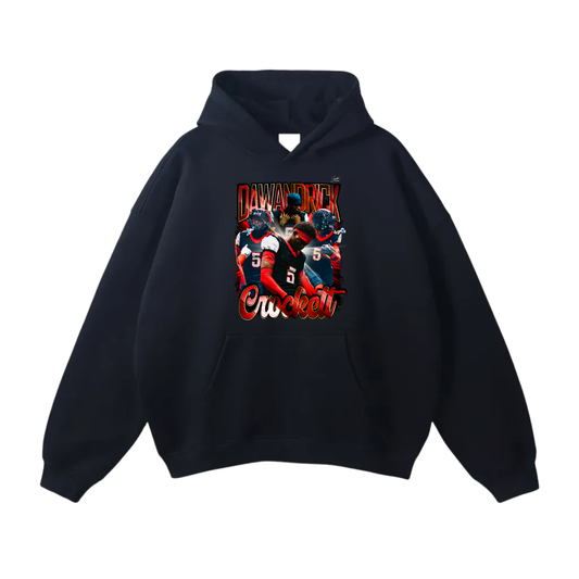Dawandrick Crockett Oversize Fleeced Hoodie