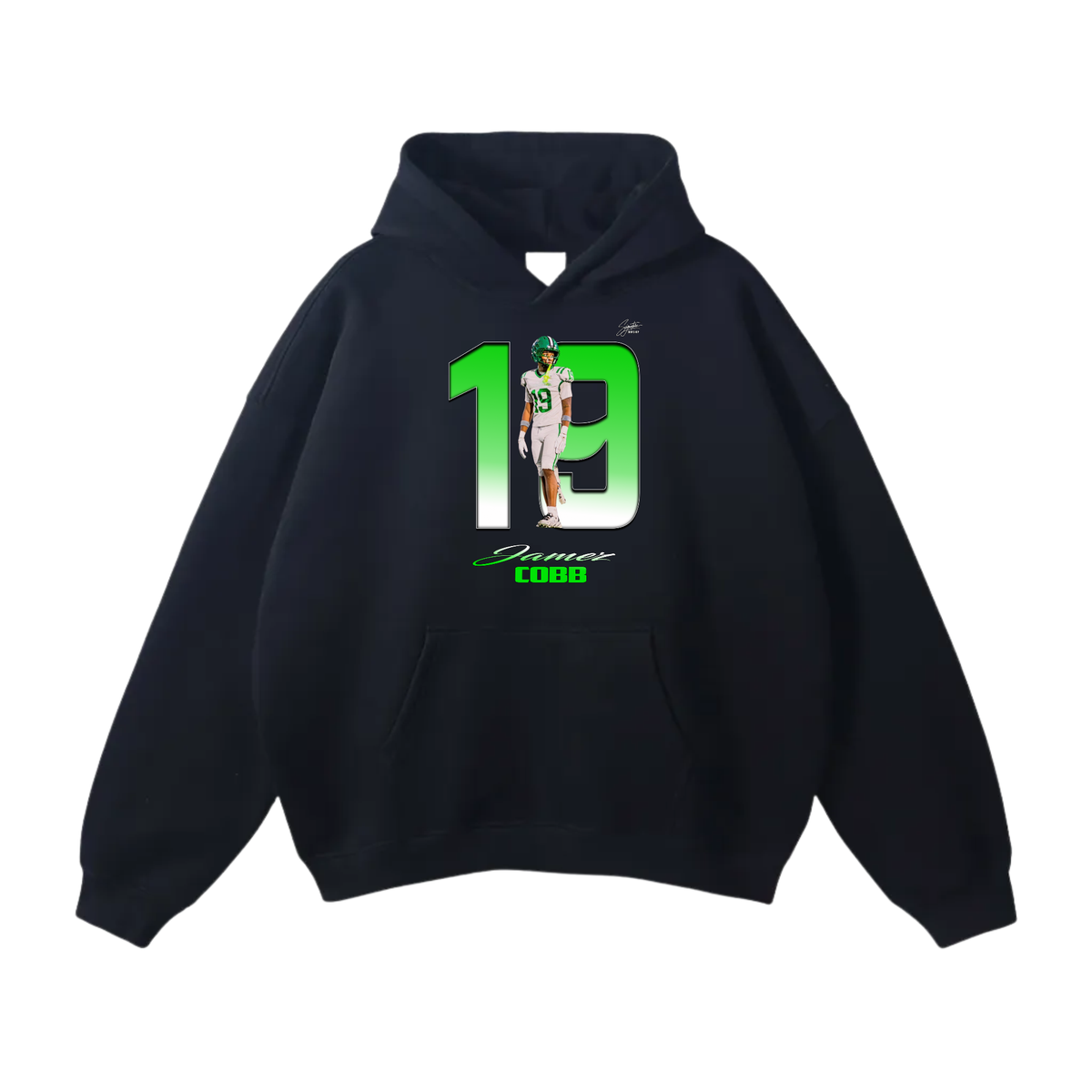 Jamez Cobb Oversize Fleeced Hoodie