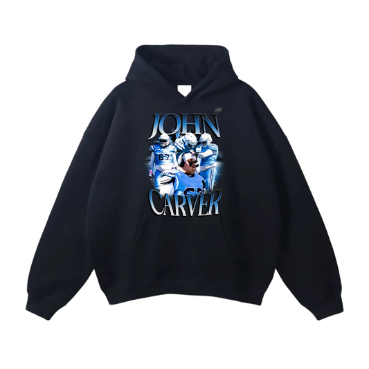 John Carver Oversize Fleeced Hoodie