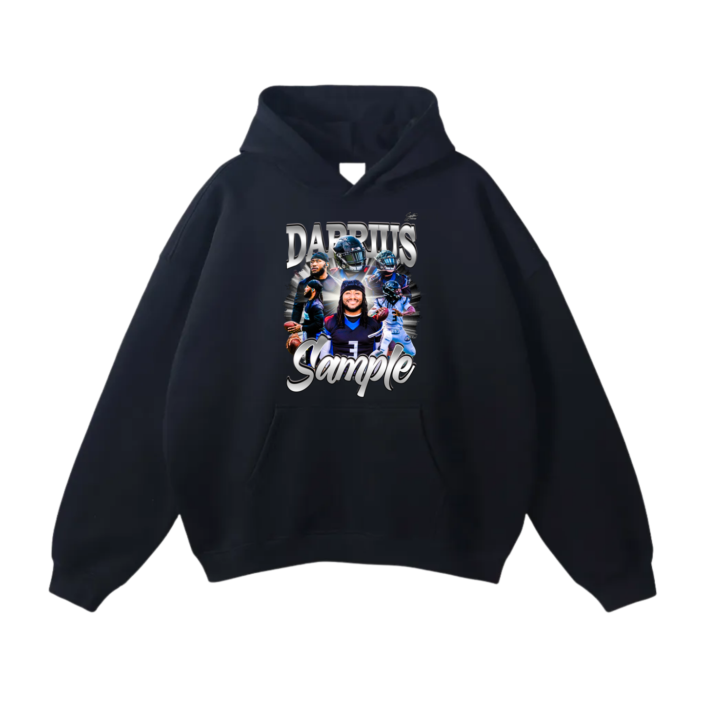 Darrius Sample Oversize Fleeced Hoodie