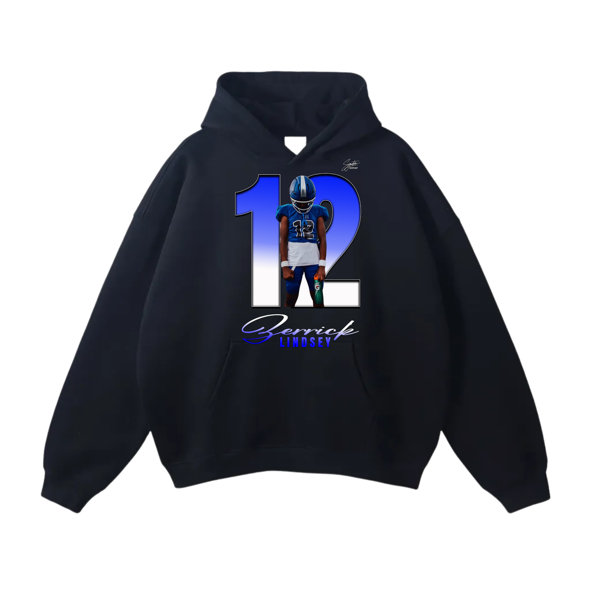 Zerrick Lindsey Oversize Fleeced Hoodie