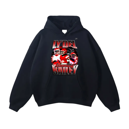 Ly’Del Bailey Oversize Fleeced Hoodie
