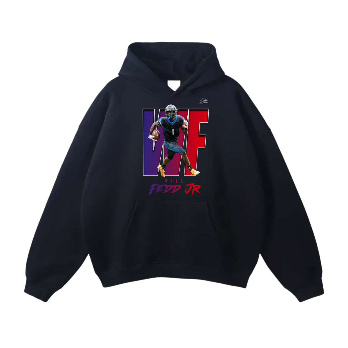 Will Fedd Jr Oversize Fleeced Hoodie