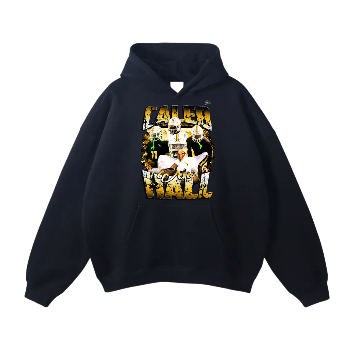 Caleb Hall Oversize Fleeced Hoodie