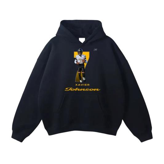 Xavier Johnson Oversize Fleeced Hoodie