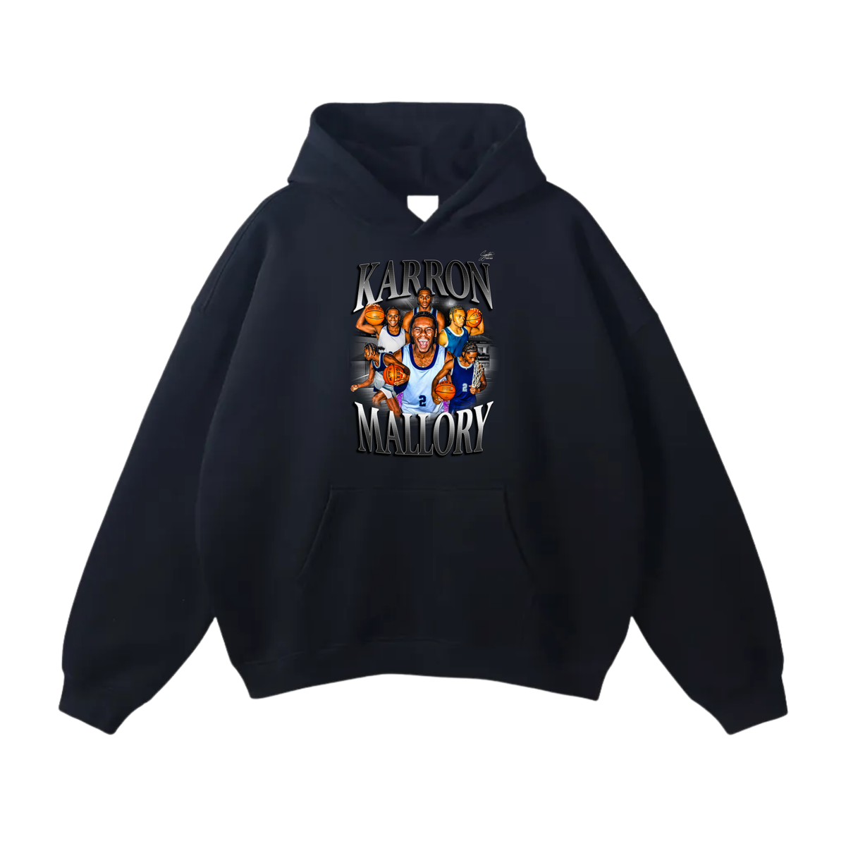 Karron Mallory Oversize Fleeced Hoodie