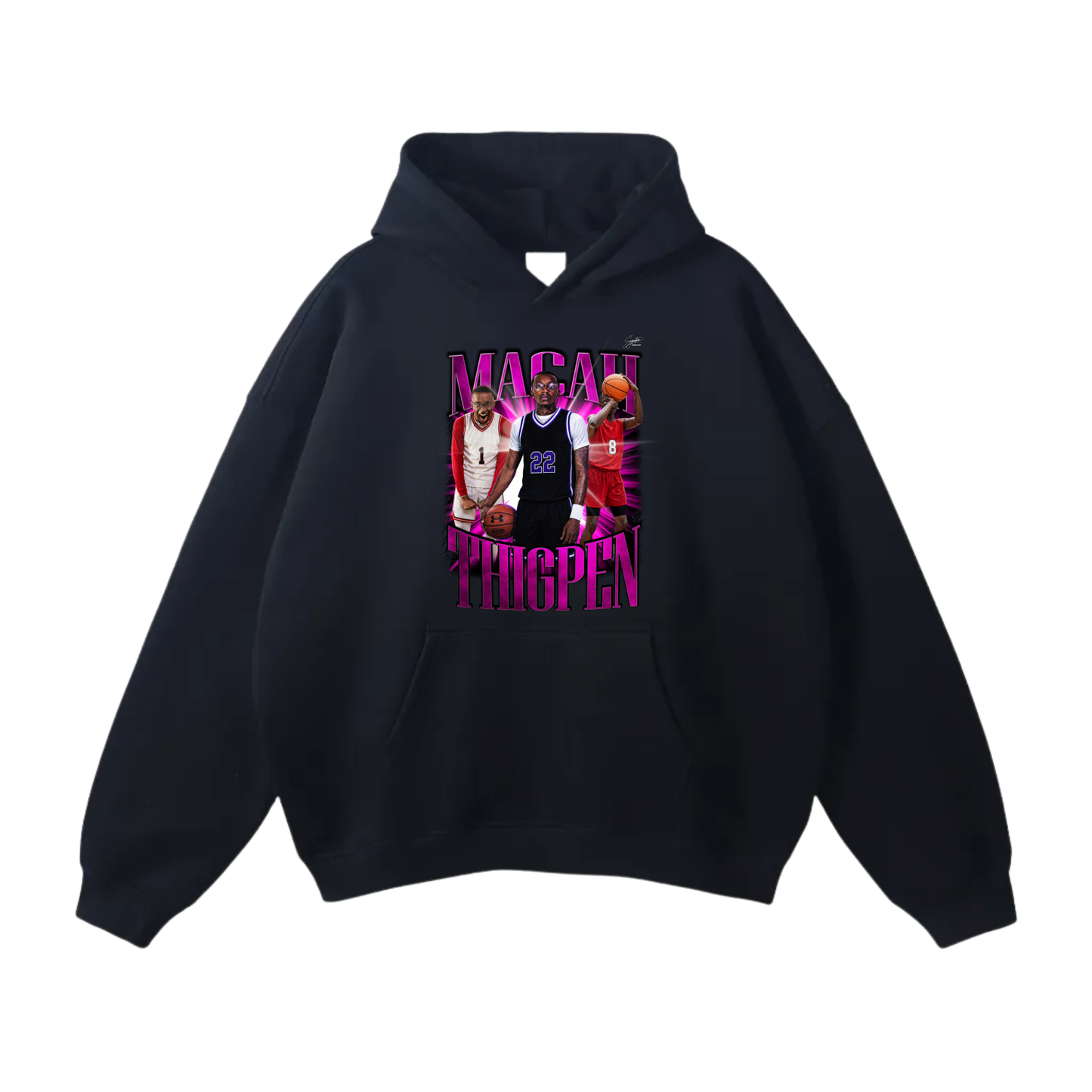 Macah Thigpen Oversize Fleeced Hoodie