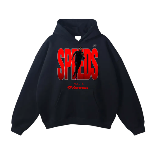 Malik Harris Oversize Fleeced Hoodie