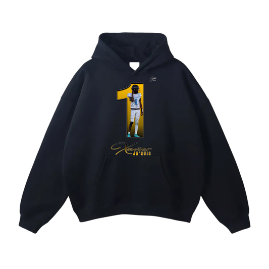 Xavier Ja’ruis Oversize Fleeced Hoodie