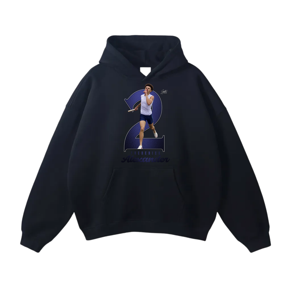 Frederick Alexander Oversize Fleeced Hoodie