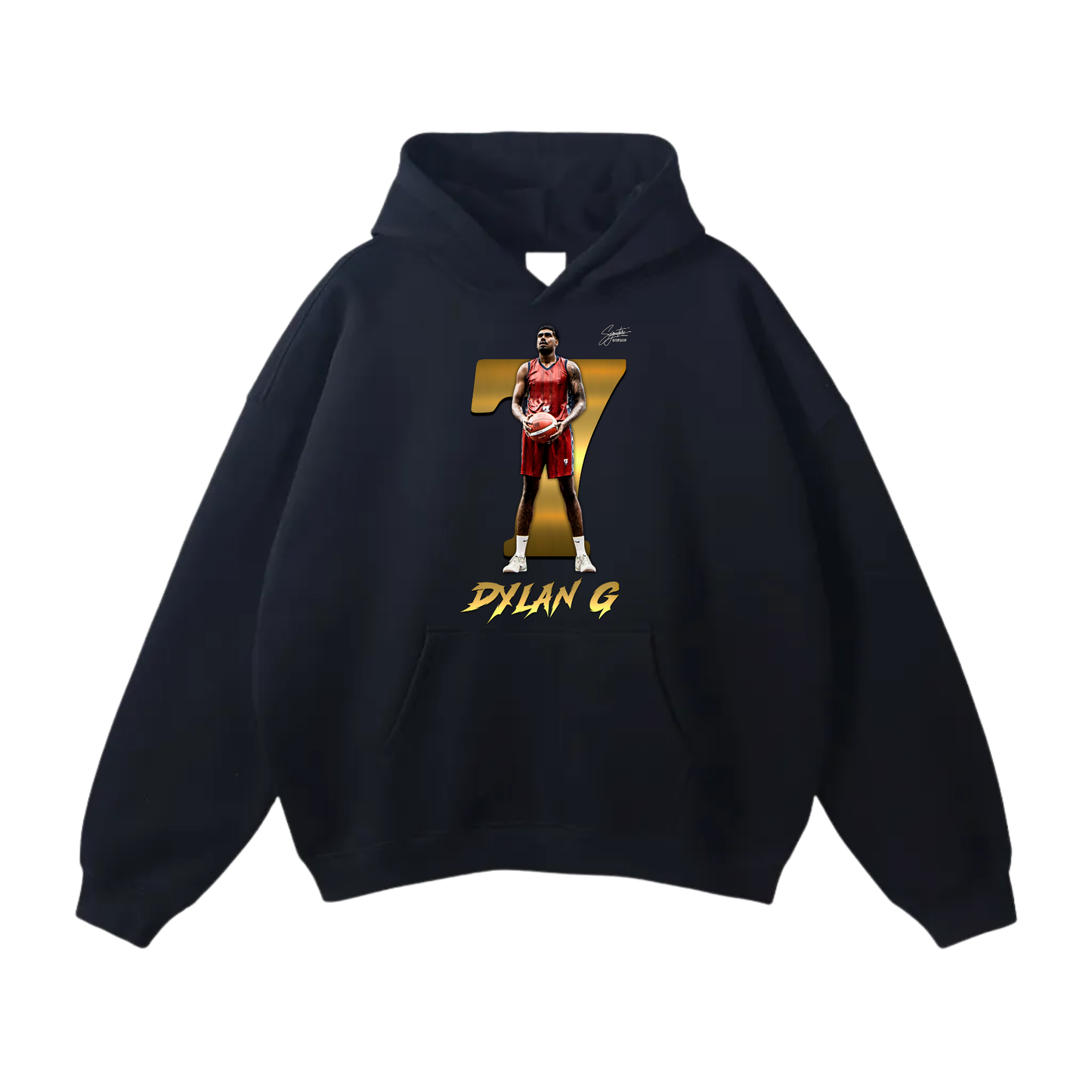 Dylan G Oversize Fleeced Hoodie