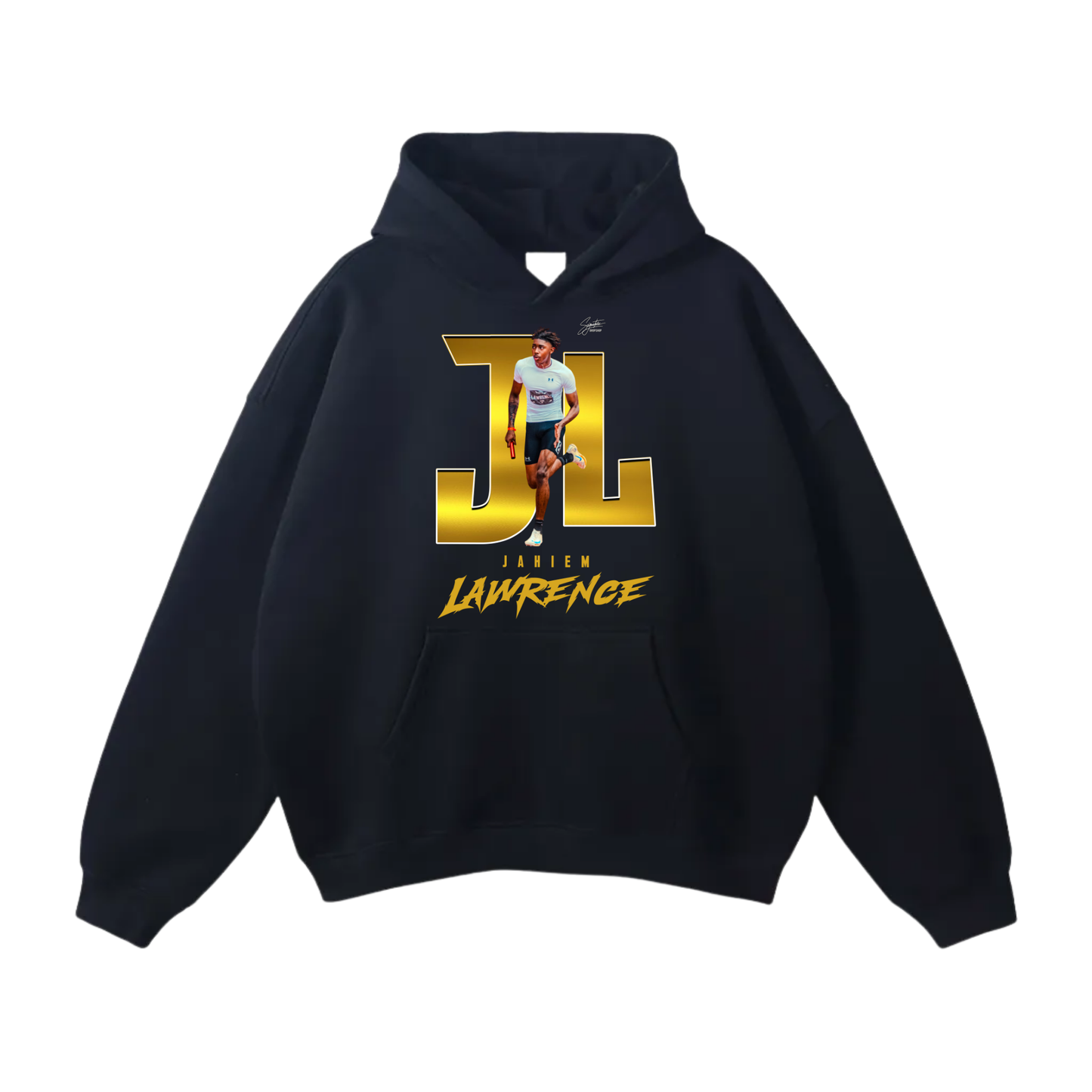 Jahiem Lawrence Oversize Fleeced Hoodie