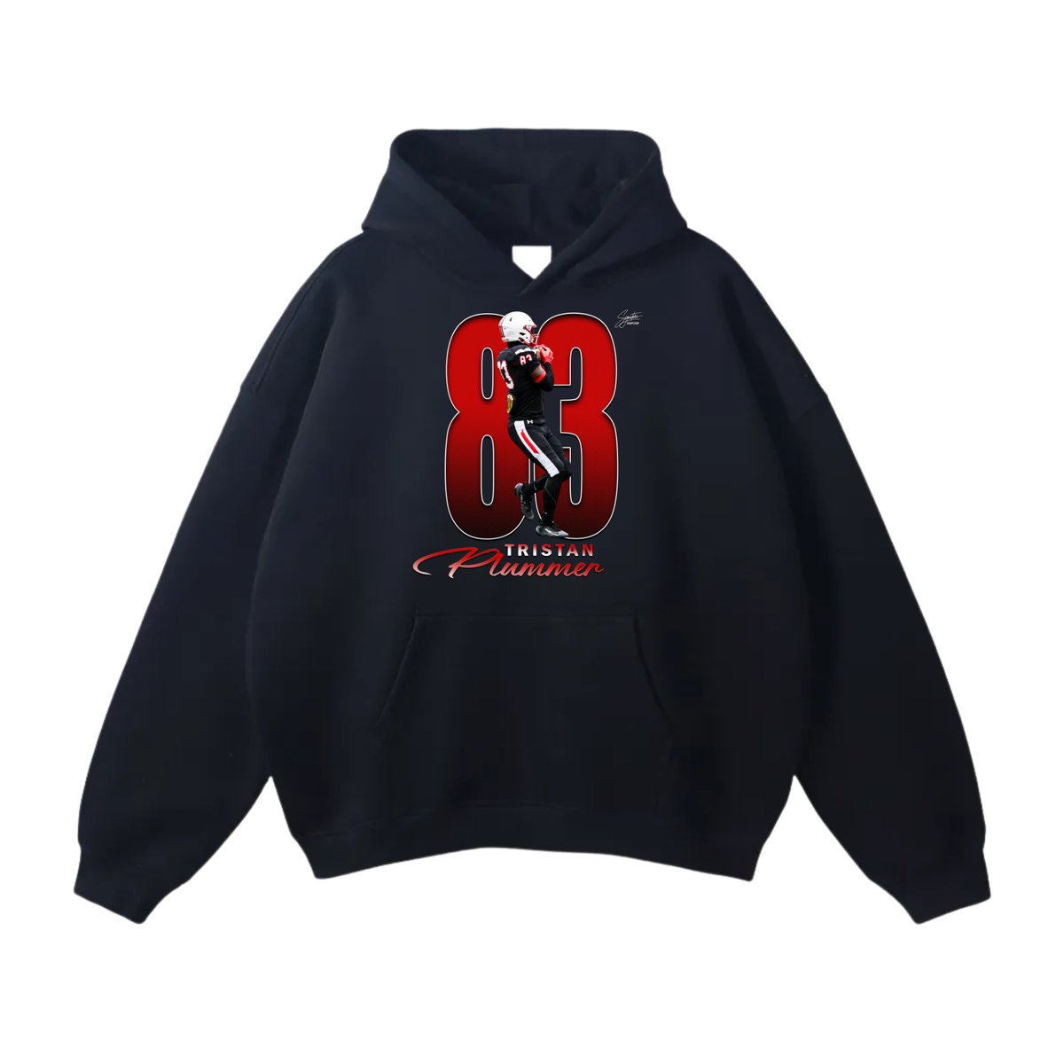 Tristan Plummer Oversize Fleeced Hoodie