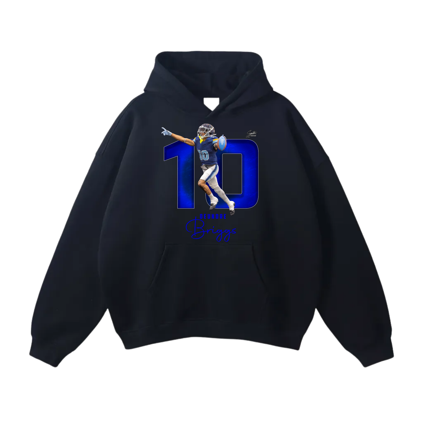 DeUndre Briggs Oversize Fleeced Hoodie