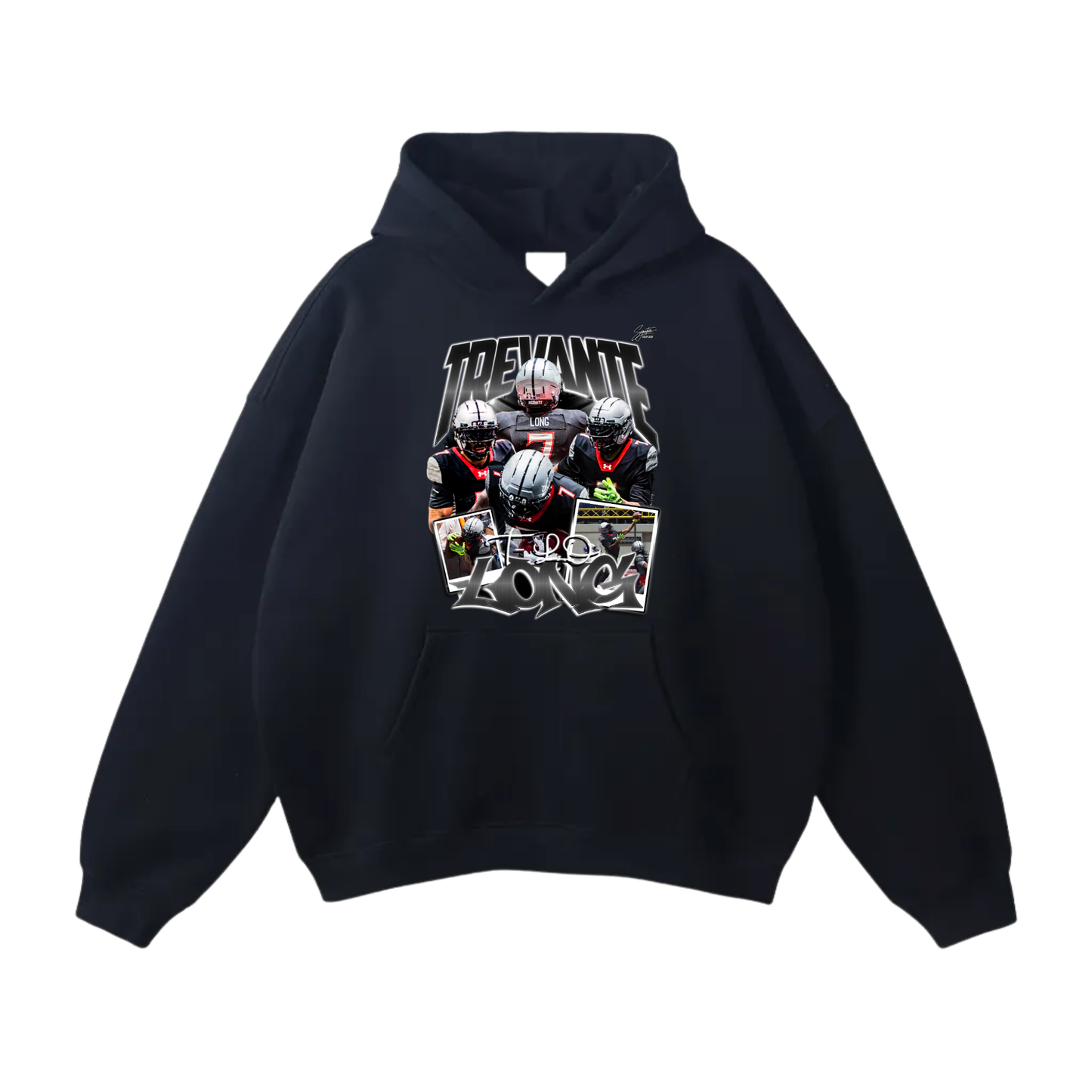 Trevante Long Oversize Fleeced Hoodie