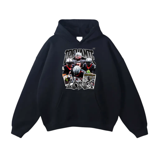 Trevante Long Oversize Fleeced Hoodie