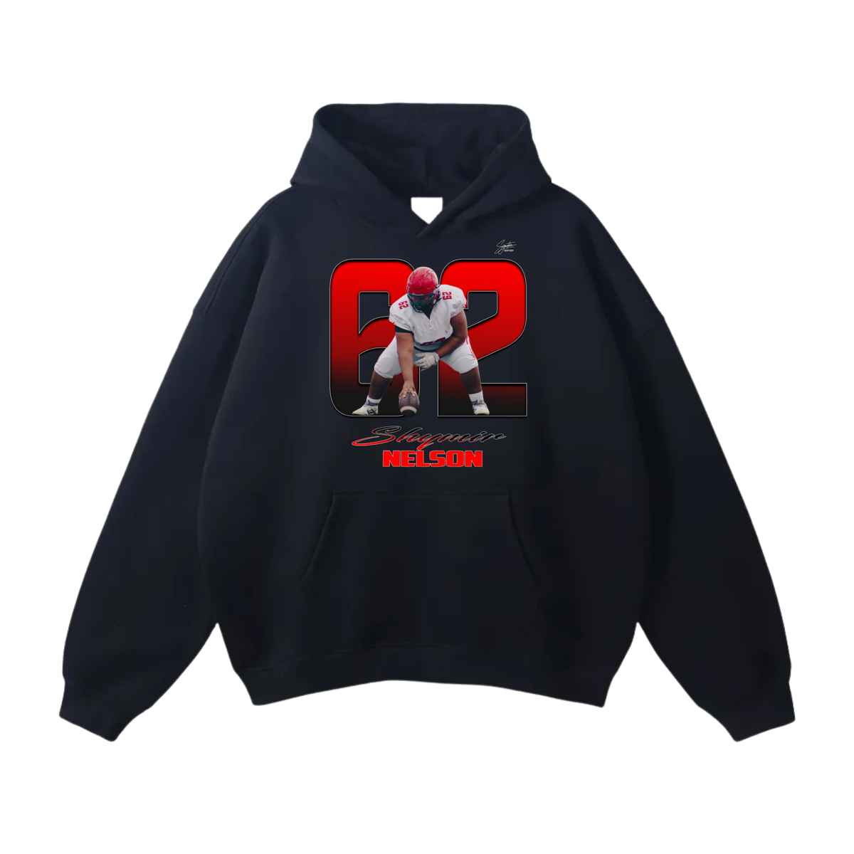 Shymir Nelson Oversize Fleeced Hoodie