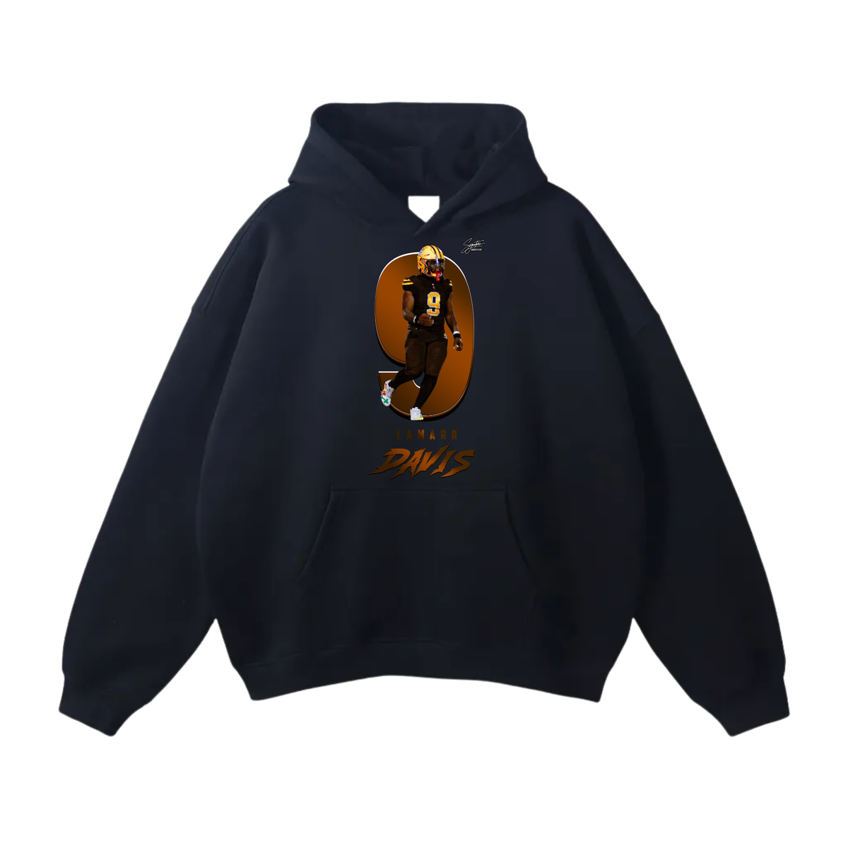 Lamarr Davis Oversize Fleeced Hoodie