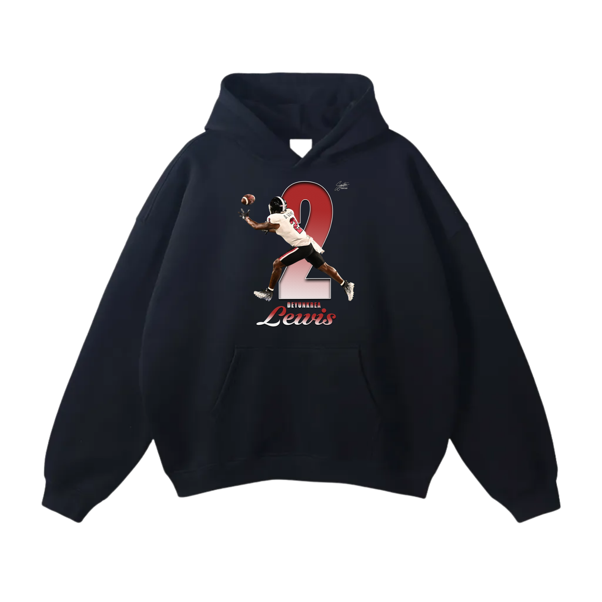 Deyunkrea Lewis Oversize Fleeced Hoodie