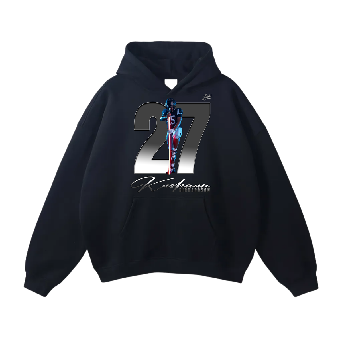 Kushaun Richardson Oversize Fleeced Hoodie