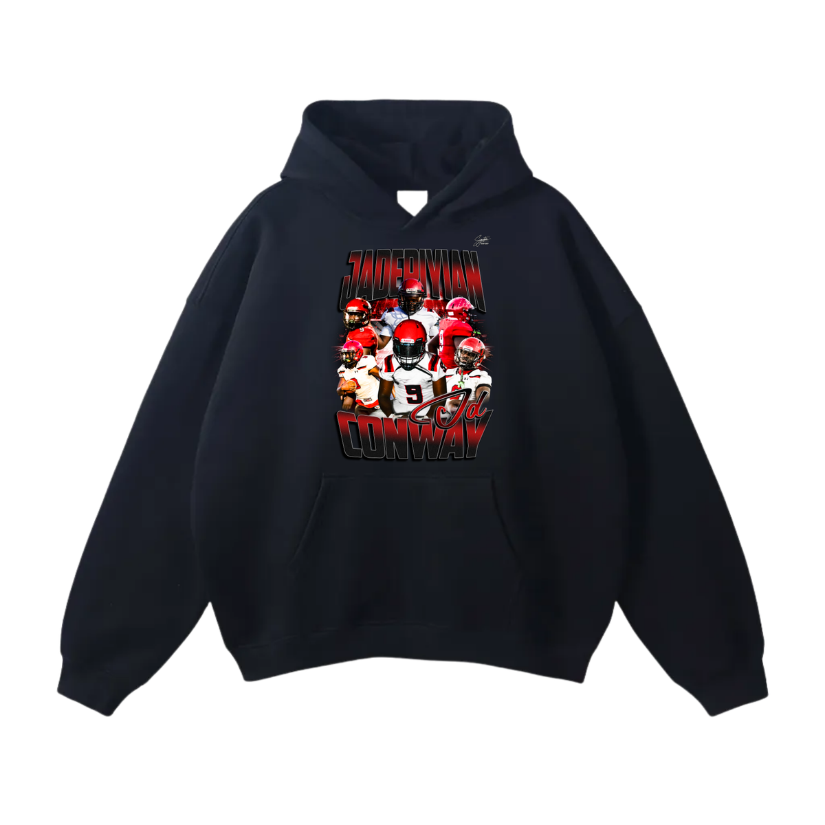 Jaderiyian Conway Oversize Fleeced Hoodie
