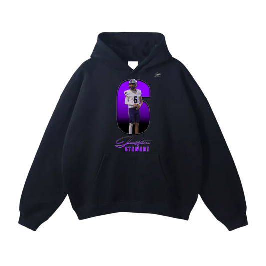 Justin Stewart Oversize Fleeced Hoodie
